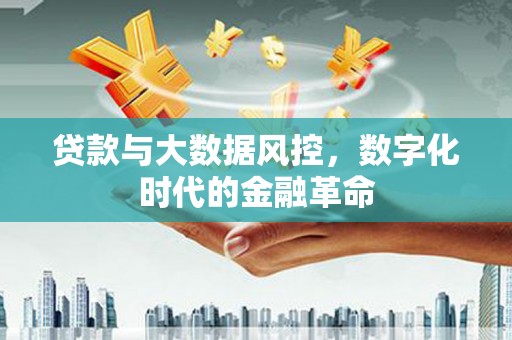 日喀则贷款与大数据风控，数字化时代的金融革命