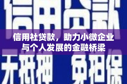 日喀则信用社贷款，助力小微企业与个人发展的金融桥梁