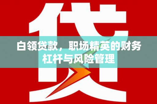 日喀则白领贷款，职场精英的财务杠杆与风险管理
