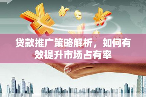 日喀则贷款推广策略解析，如何有效提升市场占有率