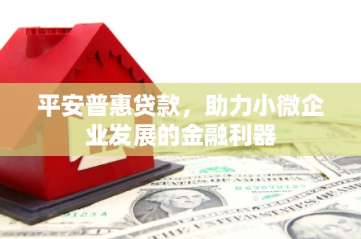 日喀则平安普惠贷款，助力小微企业发展的金融利器