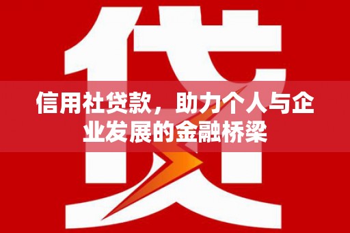 日喀则信用社贷款，助力个人与企业发展的金融桥梁