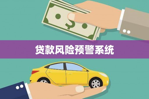 日喀则贷款风险预警系统