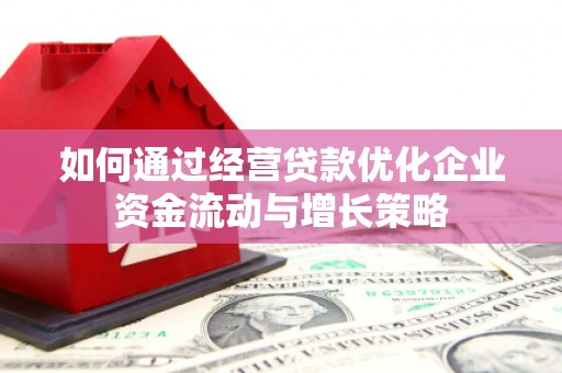 日喀则如何通过经营贷款优化企业资金流动与增长策略