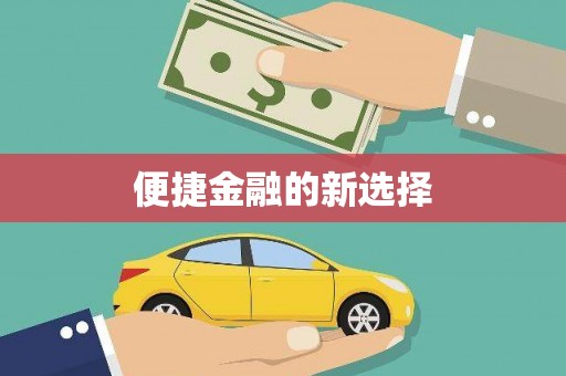 日喀则便捷金融的新选择