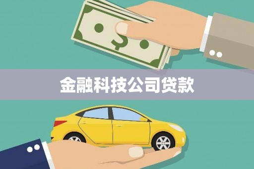 日喀则金融科技公司贷款