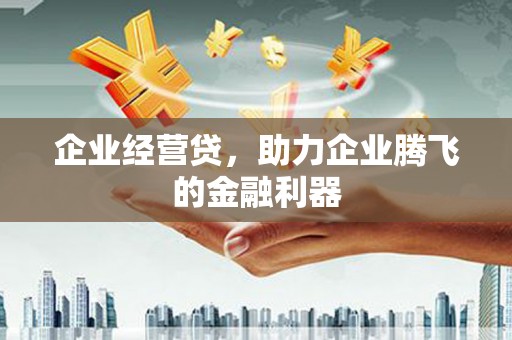 日喀则企业经营贷，助力企业腾飞的金融利器