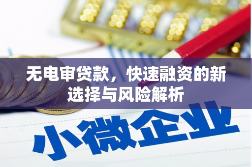 日喀则无电审贷款，快速融资的新选择与风险解析