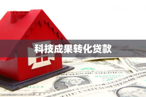 日喀则科技成果转化贷款