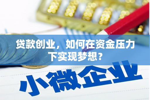 日喀则贷款创业，如何在资金压力下实现梦想？
