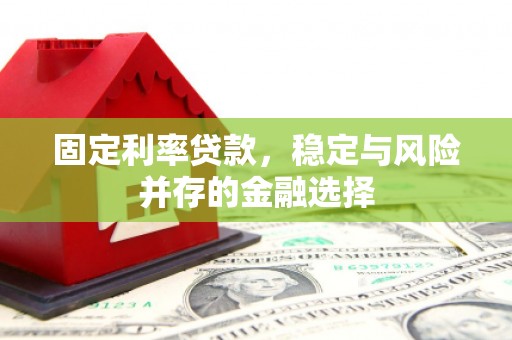 日喀则固定利率贷款，稳定与风险并存的金融选择