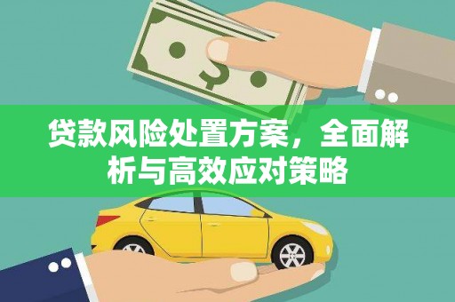 日喀则贷款风险处置方案，全面解析与高效应对策略