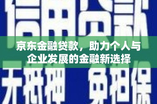 日喀则京东金融贷款，助力个人与企业发展的金融新选择
