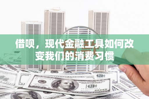 日喀则借呗，现代金融工具如何改变我们的消费习惯
