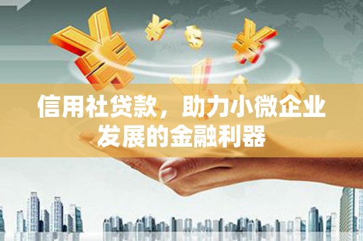 日喀则信用社贷款，助力小微企业发展的金融利器