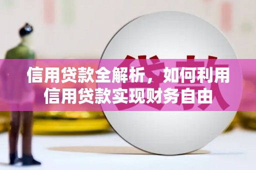 日喀则信用贷款全解析，如何利用信用贷款实现财务自由