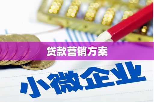 日喀则贷款营销方案